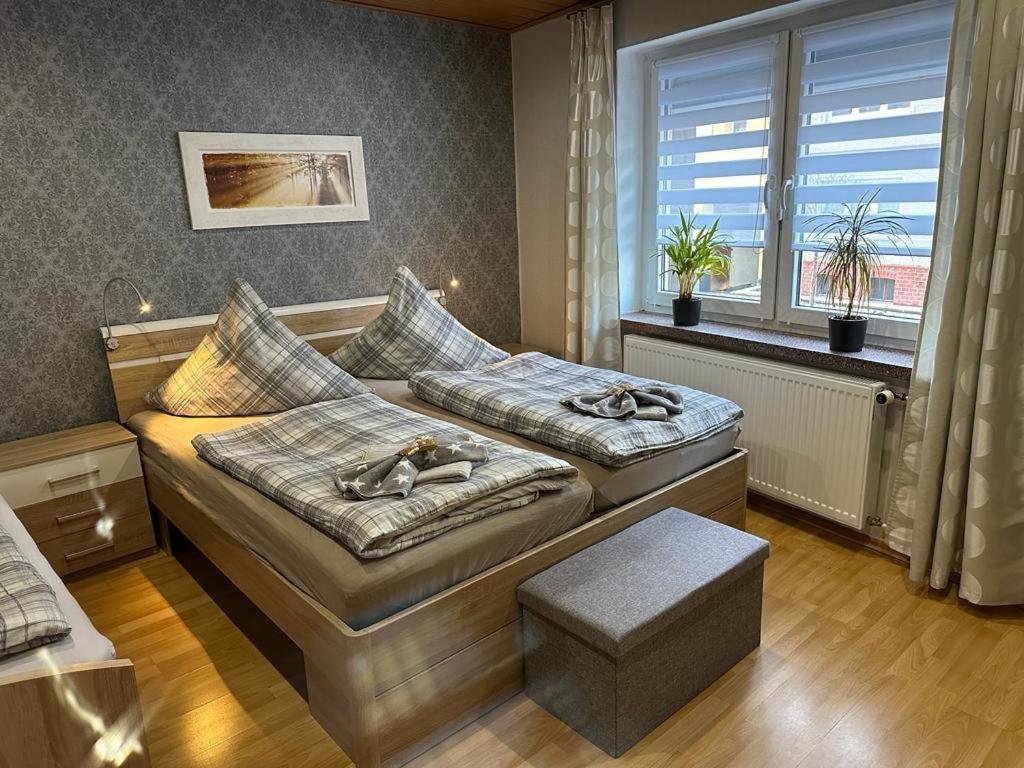 Christels Ferienwohnung 2 In Thale Mit Ueberdachter Terrasse, Kueche Mit Tv & Geschirrspueler Exterior photo