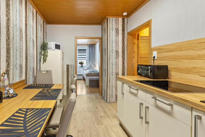 Christels Ferienwohnung 2 In Thale Mit Ueberdachter Terrasse, Kueche Mit Tv & Geschirrspueler Exterior photo